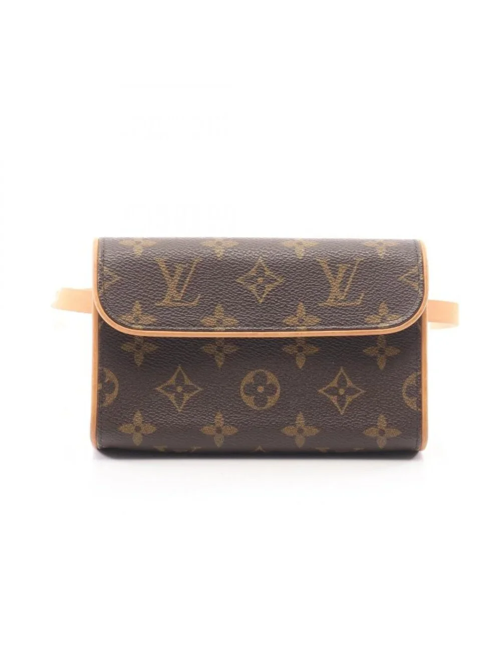 Louis Vuitton Waist Bag Pochette Florentine Monogram with Bouton Pression Canvas